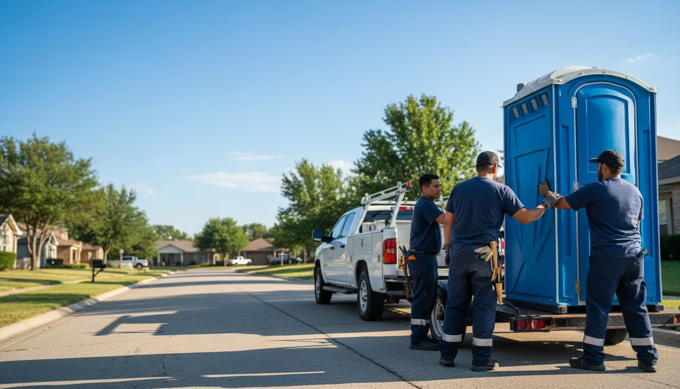 Portable Toilet Rental in Sulphur Springs, TX near me
